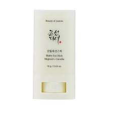 Beauty of Joseon Matte Sun Stick: Mugwort + Camelia (SPF 50+ PA++++)